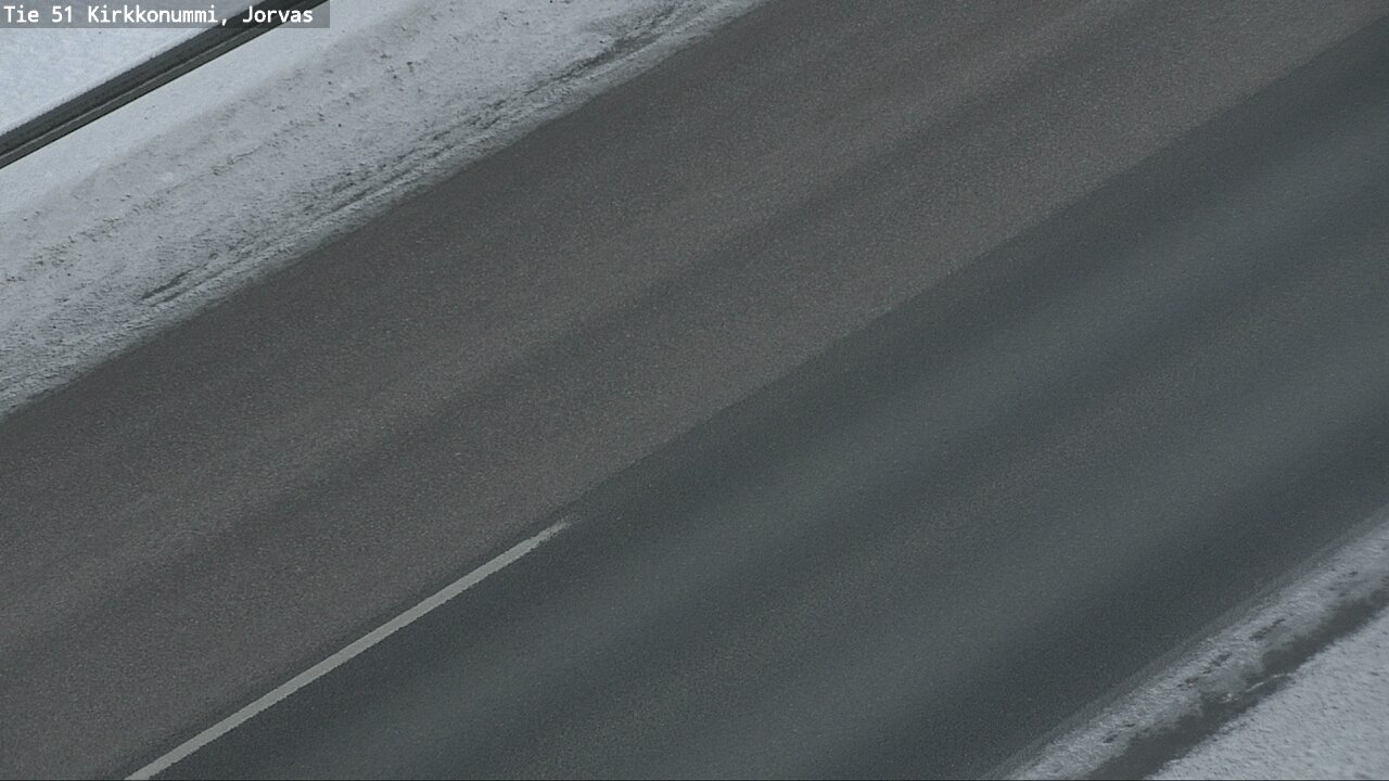 Weather Camera Image Väg 51 Kyrkslätt, Jorvas, Kirkkonummi, Uusimaa