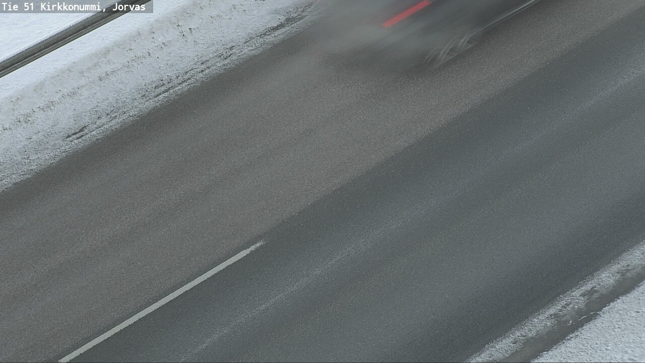 Weather Camera Image Väg 51 Kyrkslätt, Jorvas, Kirkkonummi, Uusimaa