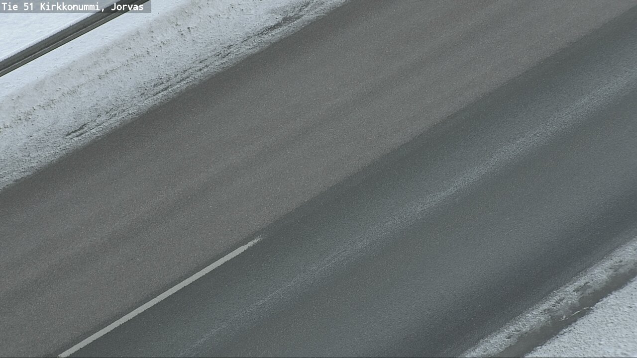 Weather Camera Image Väg 51 Kyrkslätt, Jorvas, Kirkkonummi, Uusimaa