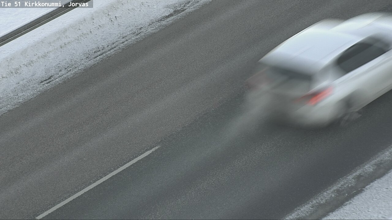 Weather Camera Image Väg 51 Kyrkslätt, Jorvas, Kirkkonummi, Uusimaa