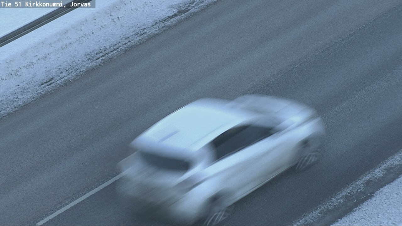 Weather Camera Image Väg 51 Kyrkslätt, Jorvas, Kirkkonummi, Uusimaa