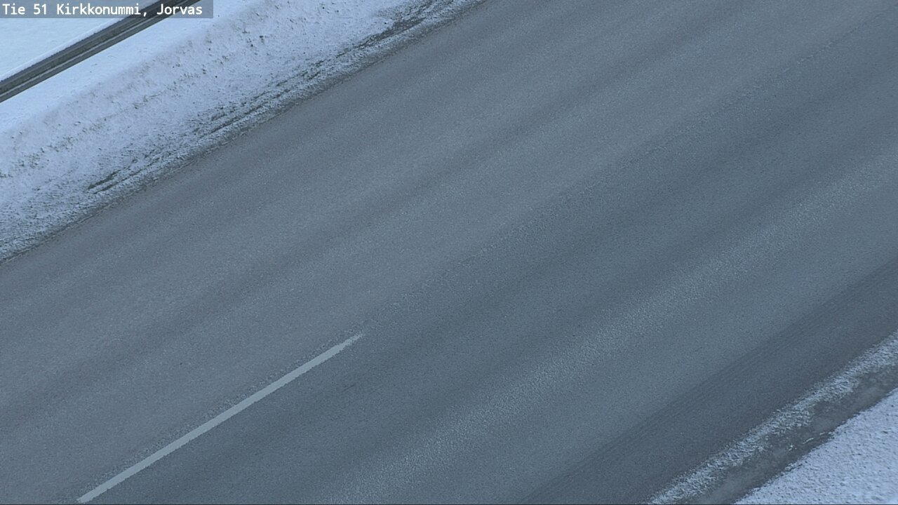 Weather Camera Image Väg 51 Kyrkslätt, Jorvas, Kirkkonummi, Uusimaa
