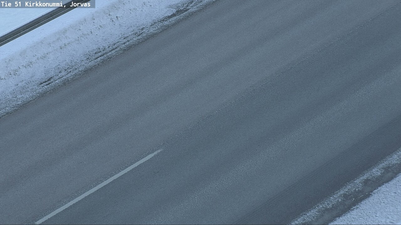 Weather Camera Image Väg 51 Kyrkslätt, Jorvas, Kirkkonummi, Uusimaa