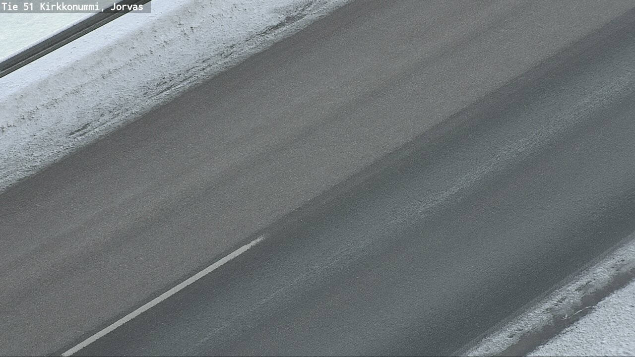Weather Camera Image Väg 51 Kyrkslätt, Jorvas, Kirkkonummi, Uusimaa