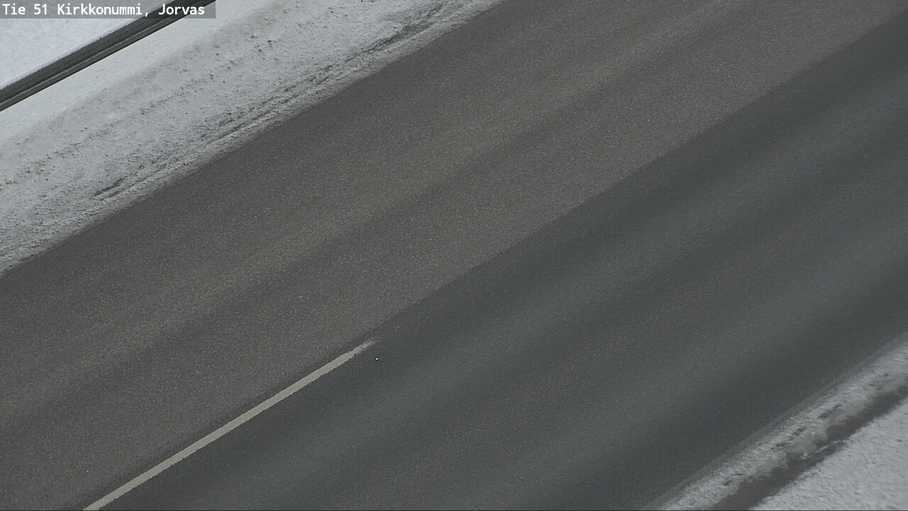 Weather Camera Image Väg 51 Kyrkslätt, Jorvas, Kirkkonummi, Uusimaa