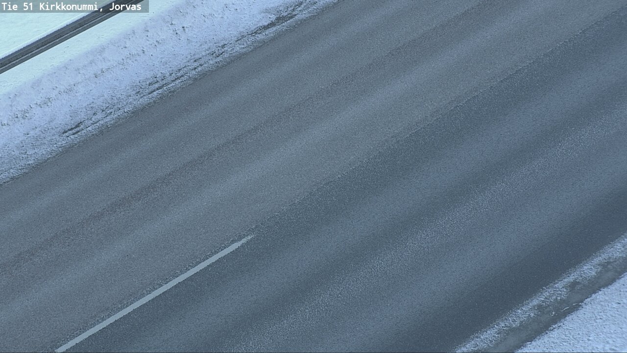 Weather Camera Image Väg 51 Kyrkslätt, Jorvas, Kirkkonummi, Uusimaa