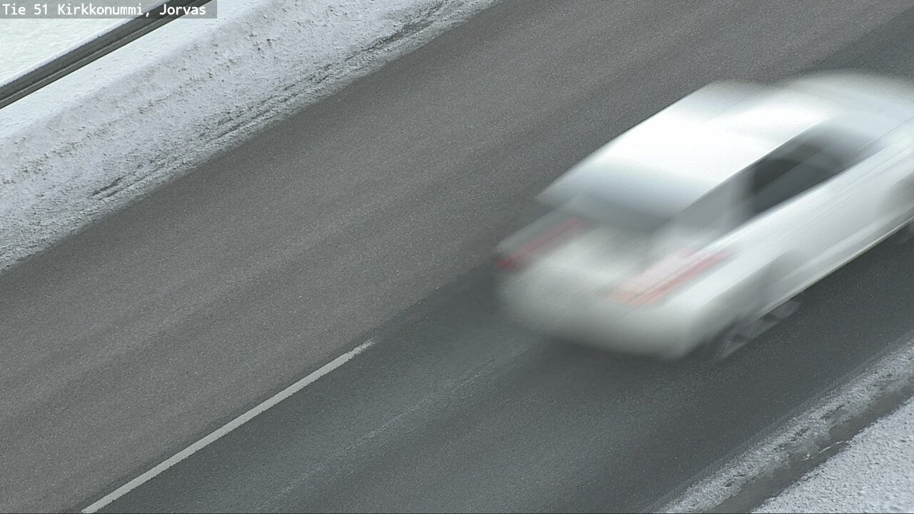 Weather Camera Image Väg 51 Kyrkslätt, Jorvas, Kirkkonummi, Uusimaa