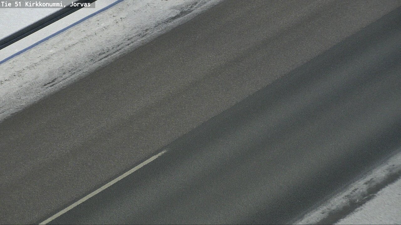 Weather Camera Image Väg 51 Kyrkslätt, Jorvas, Kirkkonummi, Uusimaa