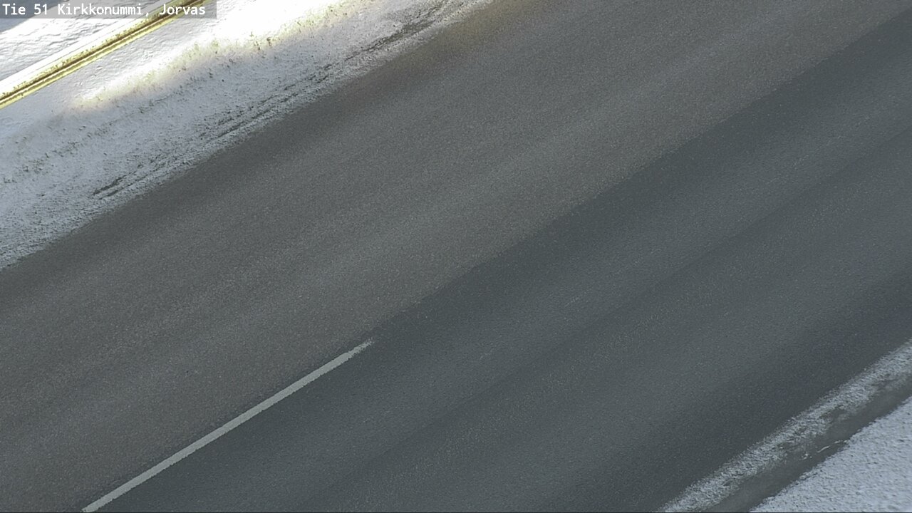 Weather Camera Image Väg 51 Kyrkslätt, Jorvas, Kirkkonummi, Uusimaa