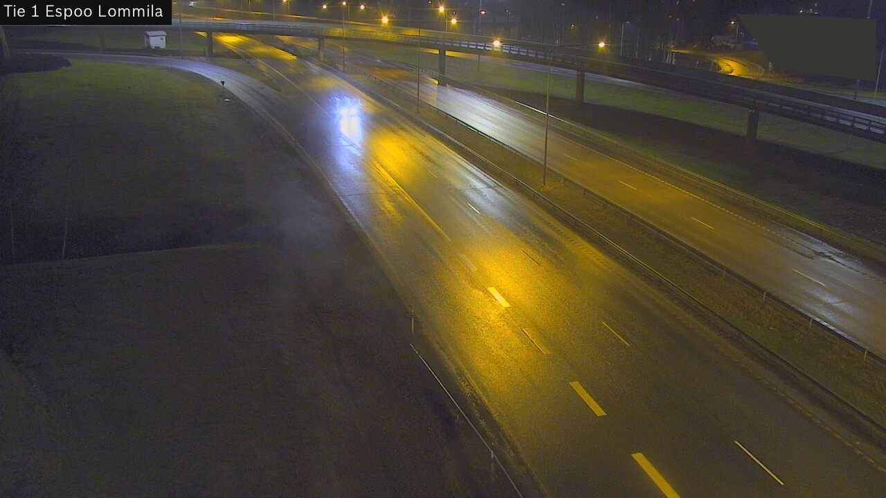 Weather Camera Image Väg 1 Esbo, Lommila, Espoo, Uusimaa