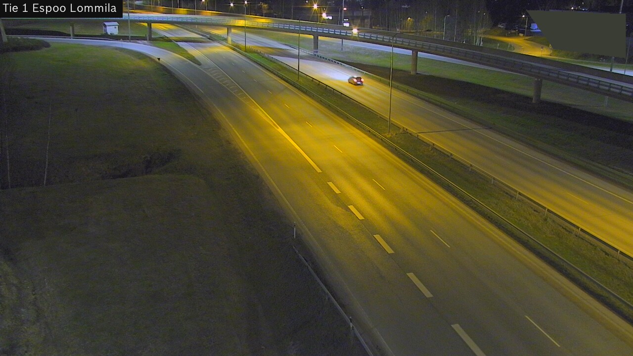 Weather Camera Image Road 1 Espoo, Lommila, Espoo, Uusimaa