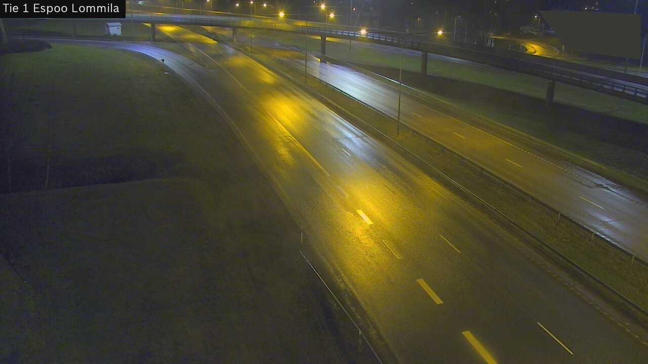 Weather Camera Image Väg 1 Esbo, Lommila, Espoo, Uusimaa