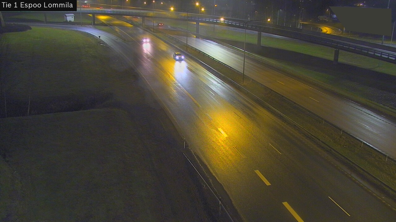 Weather Camera Image Väg 1 Esbo, Lommila, Espoo, Uusimaa