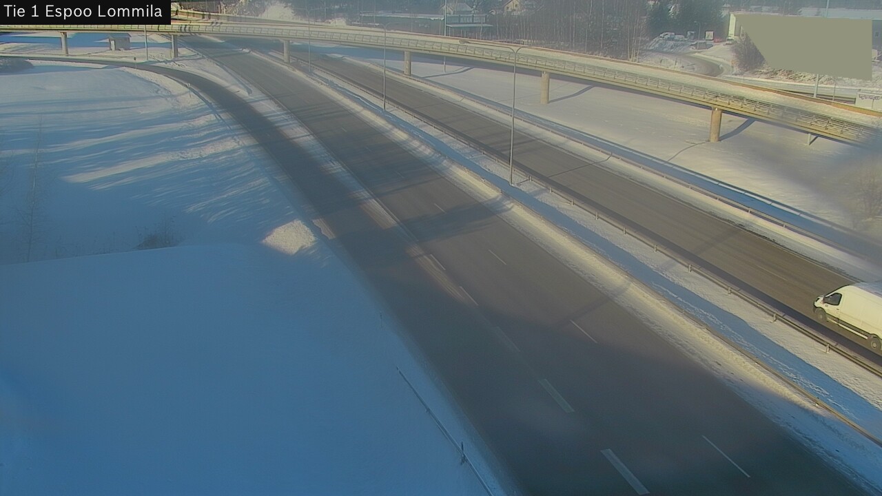 Weather Camera Image Road 1 Espoo, Lommila, Espoo, Uusimaa