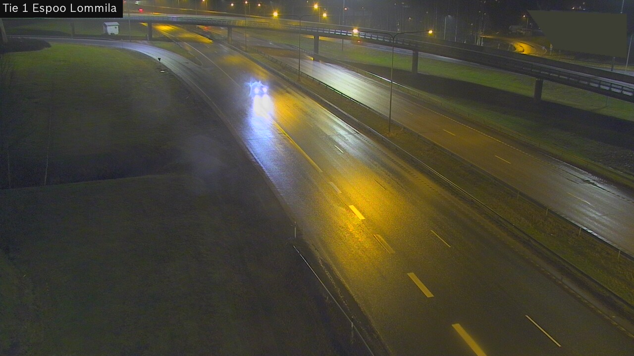 Weather Camera Image Väg 1 Esbo, Lommila, Espoo, Uusimaa