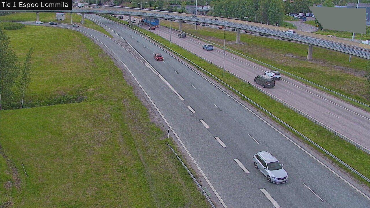 Kelikamerat Kuva Tie 1 Espoo, Lommila, Espoo, Uusimaa