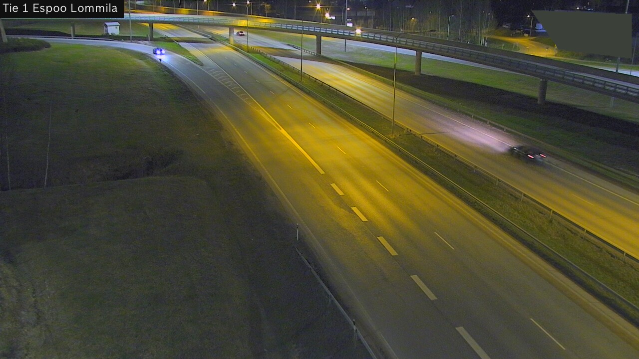 Weather Camera Image Road 1 Espoo, Lommila, Espoo, Uusimaa