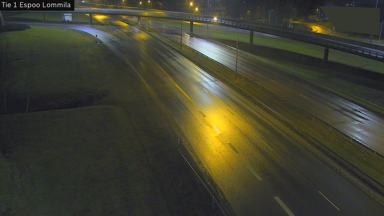 Weather Camera Image Väg 1 Esbo, Lommila, Espoo, Uusimaa