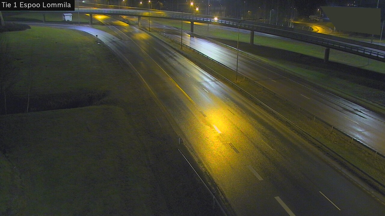 Weather Camera Image Väg 1 Esbo, Lommila, Espoo, Uusimaa