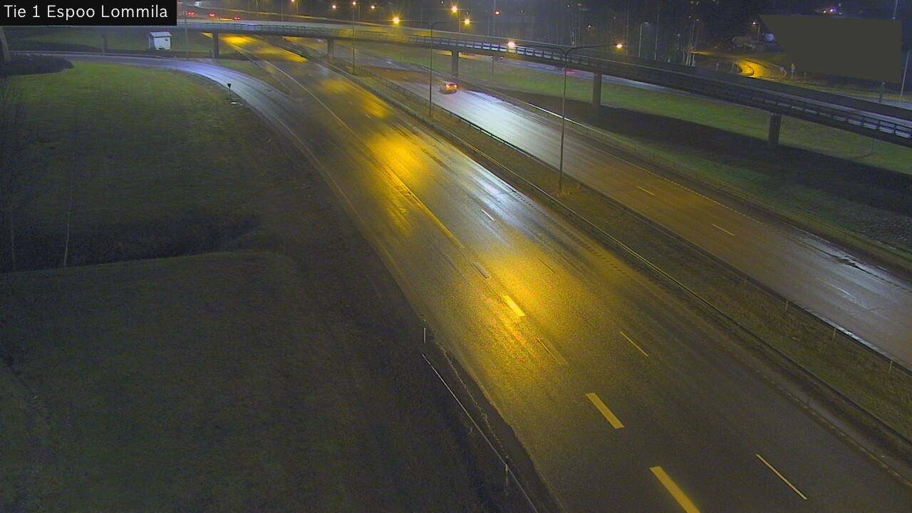 Weather Camera Image Väg 1 Esbo, Lommila, Espoo, Uusimaa