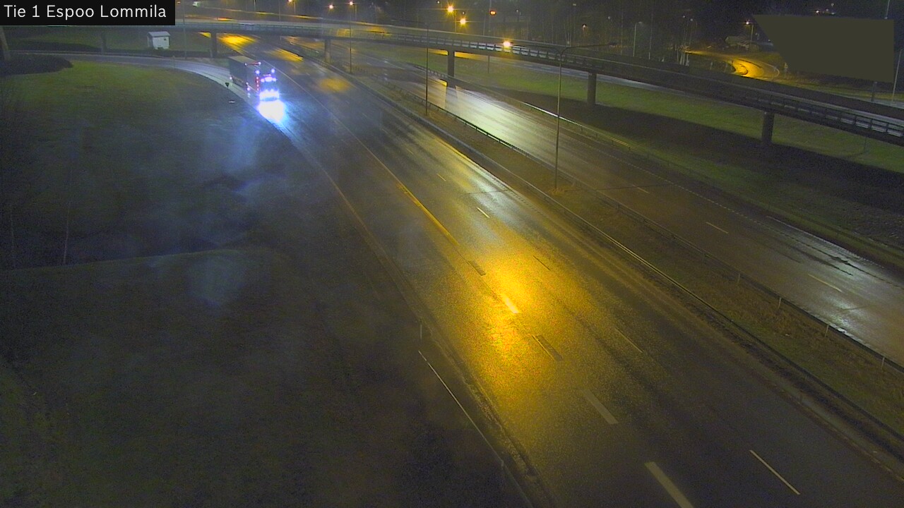 Weather Camera Image Väg 1 Esbo, Lommila, Espoo, Uusimaa