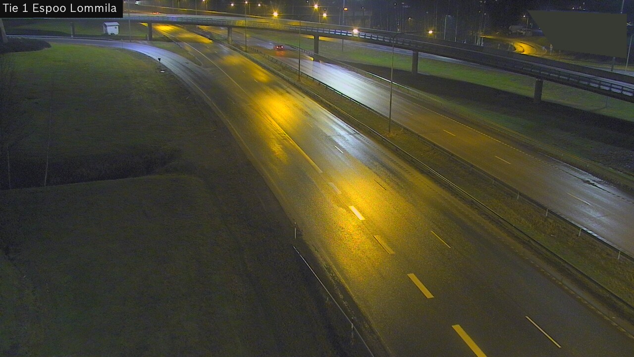 Weather Camera Image Väg 1 Esbo, Lommila, Espoo, Uusimaa