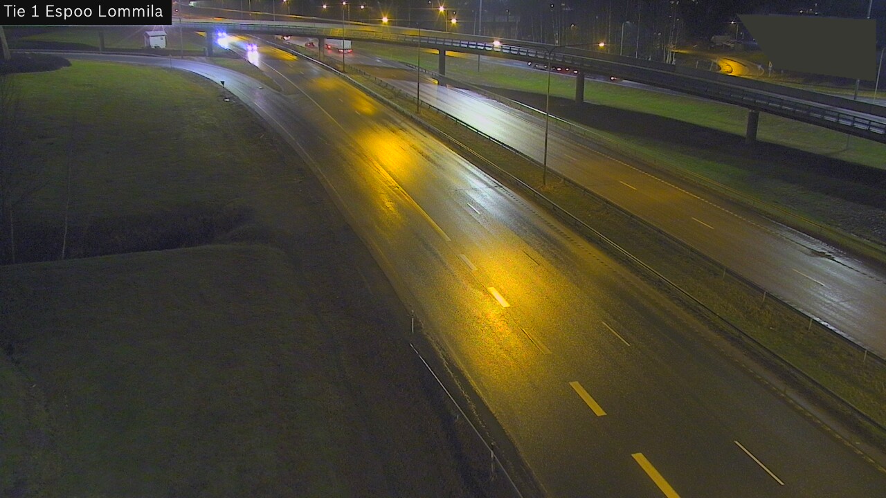 Weather Camera Image Väg 1 Esbo, Lommila, Espoo, Uusimaa