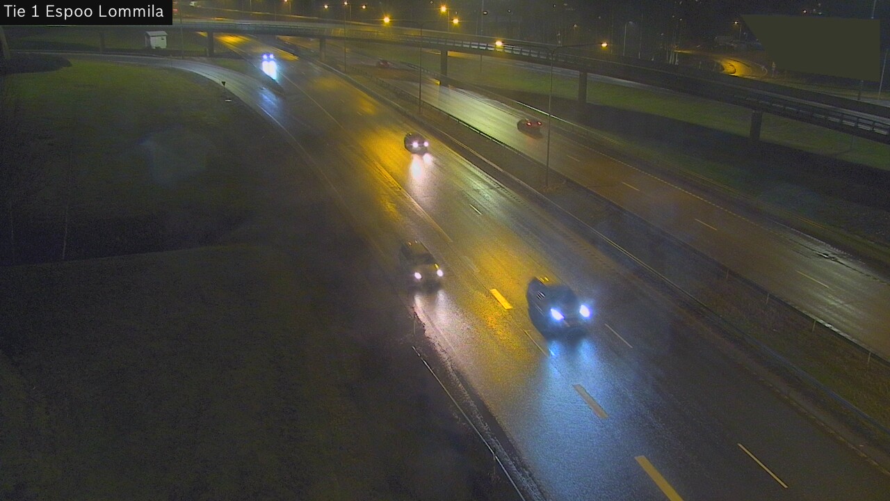 Weather Camera Image Väg 1 Esbo, Lommila, Espoo, Uusimaa