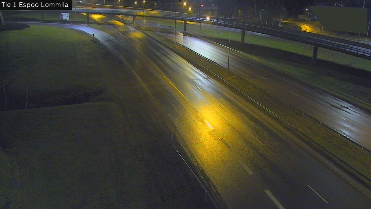 Weather Camera Image Väg 1 Esbo, Lommila, Espoo, Uusimaa
