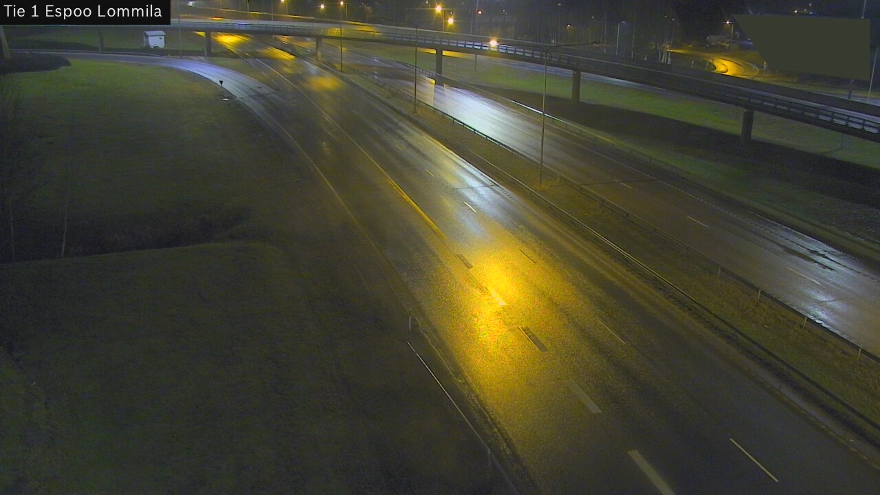 Weather Camera Image Väg 1 Esbo, Lommila, Espoo, Uusimaa