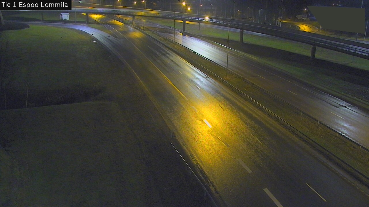 Weather Camera Image Väg 1 Esbo, Lommila, Espoo, Uusimaa