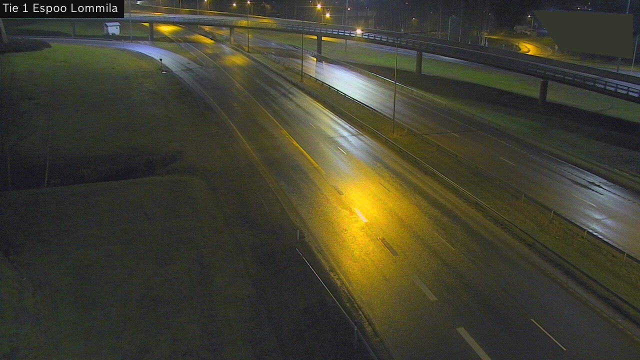 Weather Camera Image Väg 1 Esbo, Lommila, Espoo, Uusimaa
