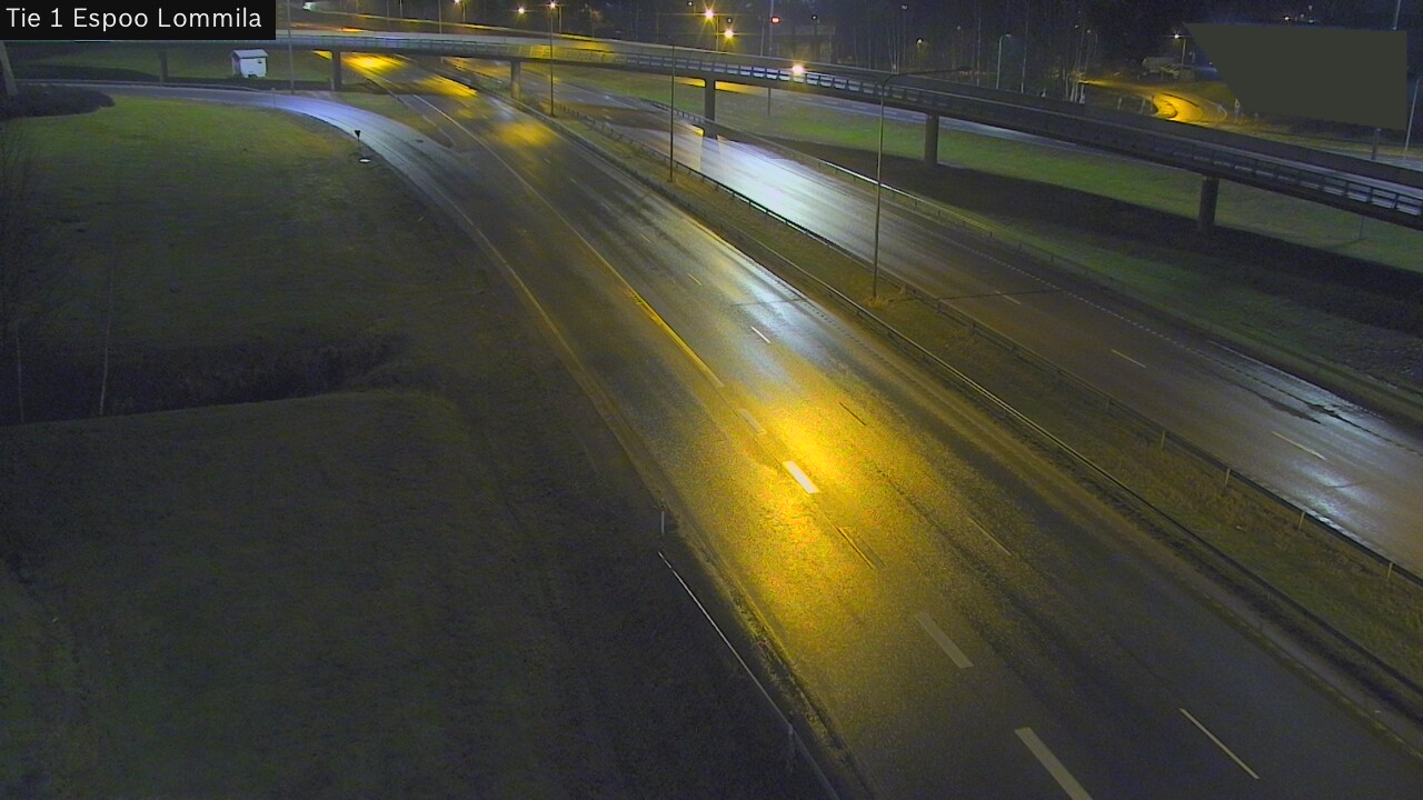 Weather Camera Image Väg 1 Esbo, Lommila, Espoo, Uusimaa
