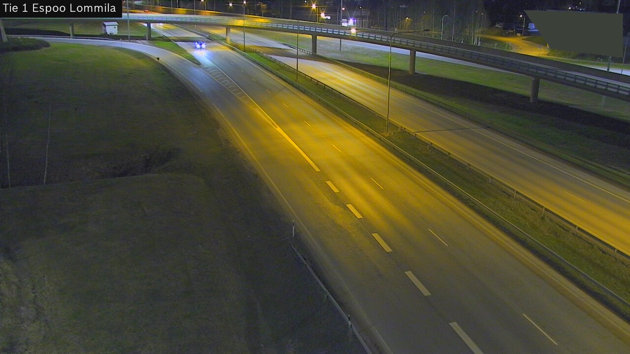 Weather Camera Image Väg 1 Esbo, Lommila, Espoo, Uusimaa