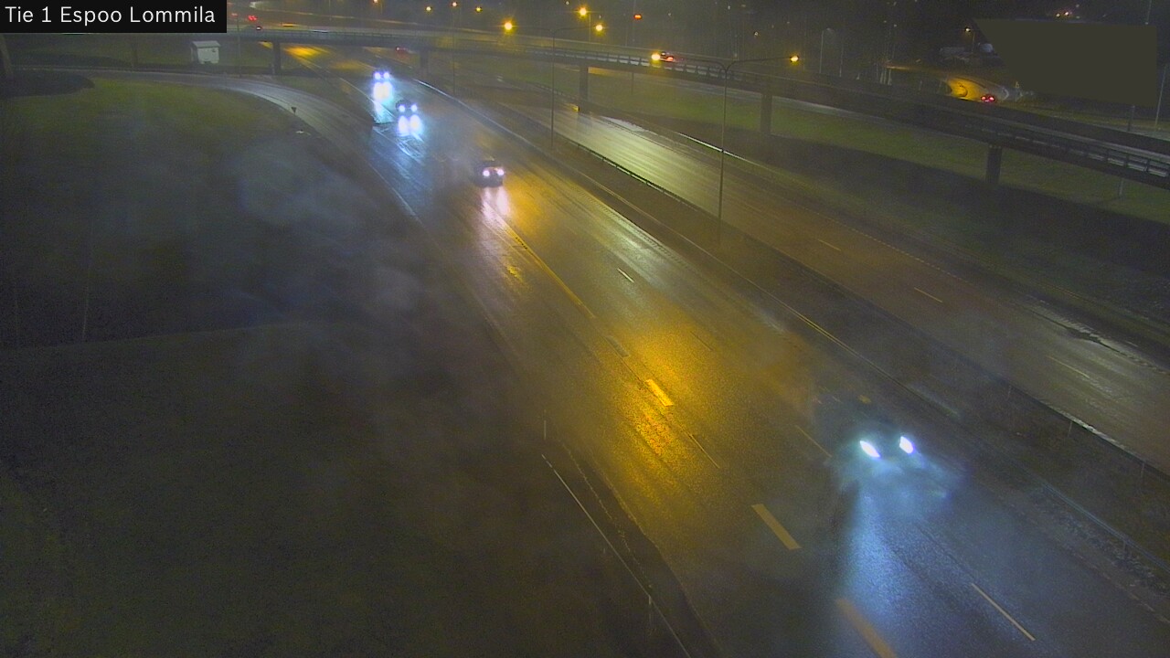 Weather Camera Image Väg 1 Esbo, Lommila, Espoo, Uusimaa