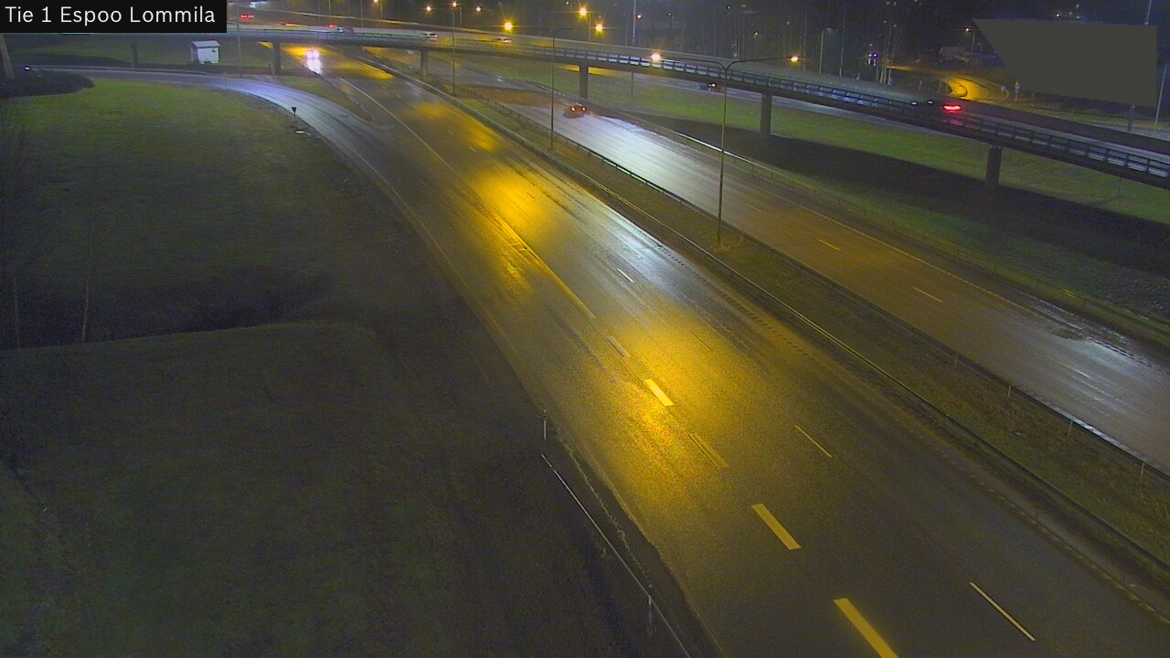 Weather Camera Image Väg 1 Esbo, Lommila, Espoo, Uusimaa