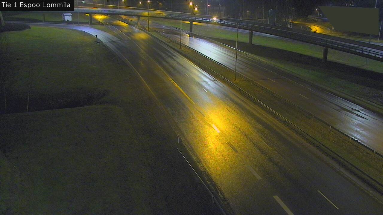 Weather Camera Image Väg 1 Esbo, Lommila, Espoo, Uusimaa