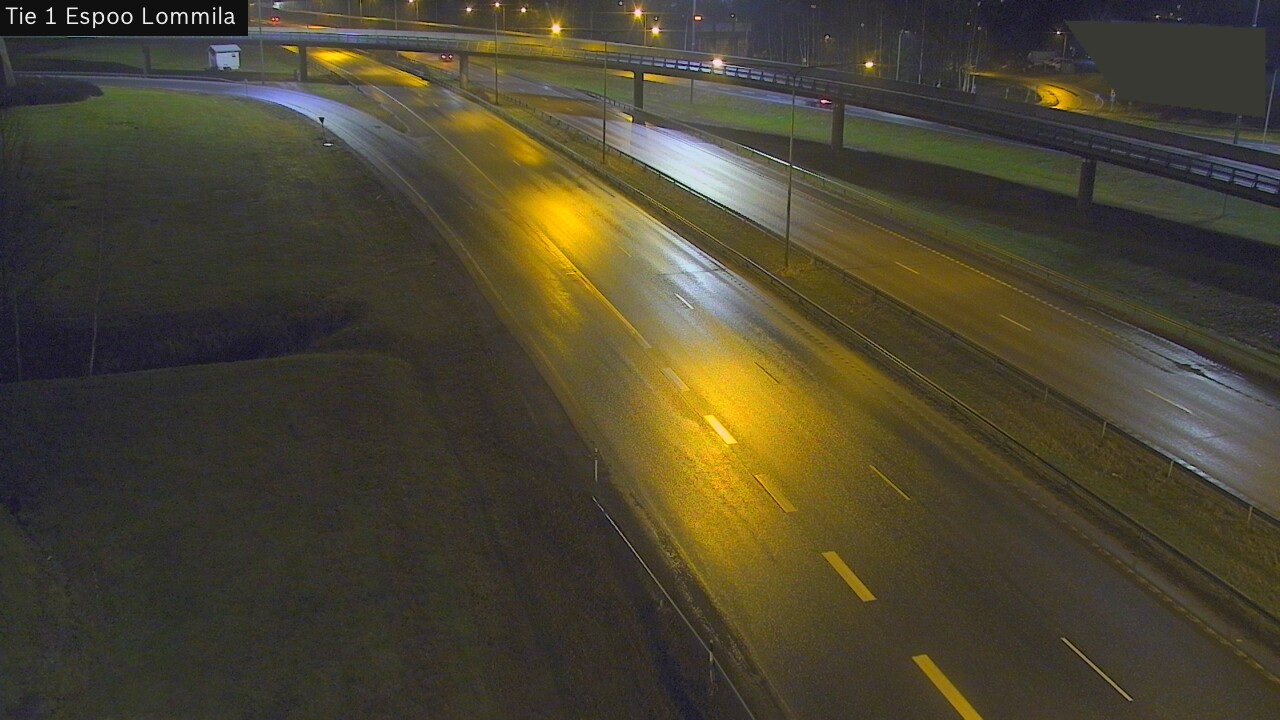 Weather Camera Image Väg 1 Esbo, Lommila, Espoo, Uusimaa