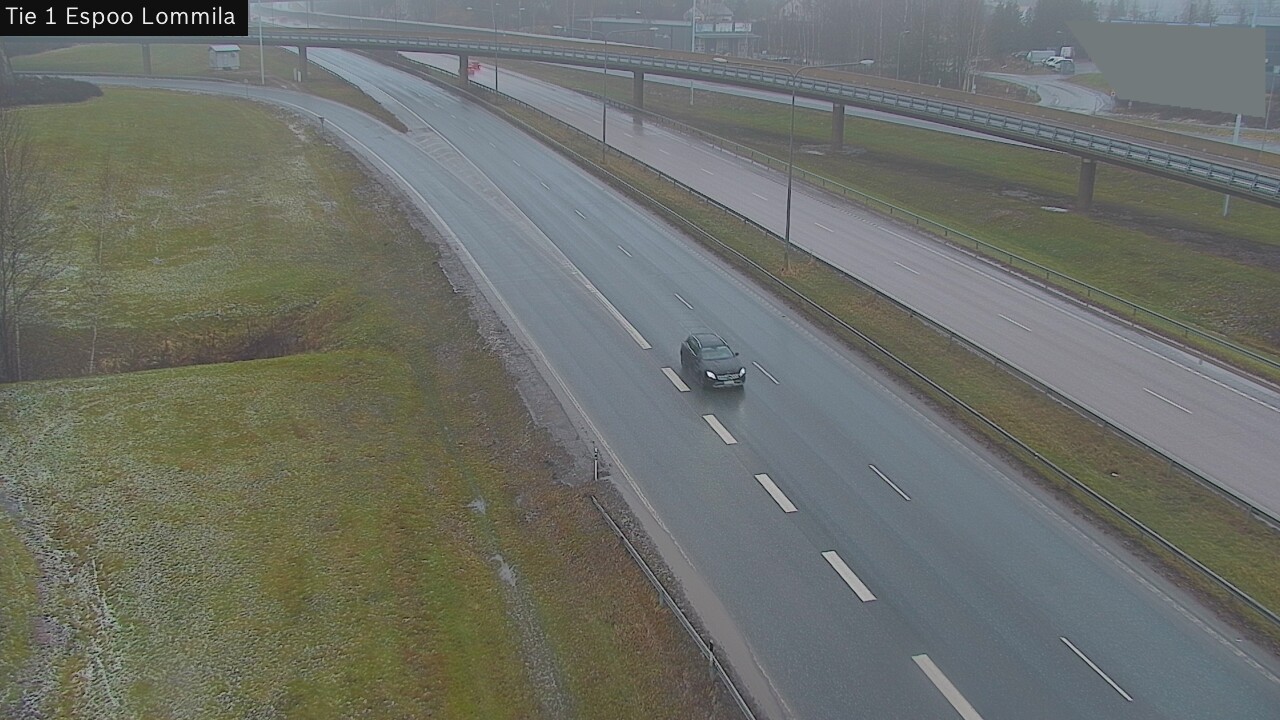 Weather Camera Image Väg 1 Esbo, Lommila, Espoo, Uusimaa