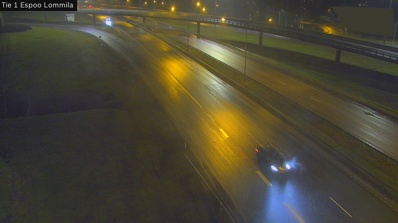Weather Camera Image Väg 1 Esbo, Lommila, Espoo, Uusimaa