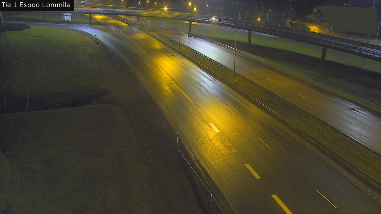Weather Camera Image Väg 1 Esbo, Lommila, Espoo, Uusimaa