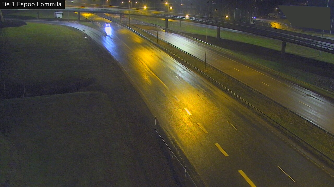 Weather Camera Image Väg 1 Esbo, Lommila, Espoo, Uusimaa