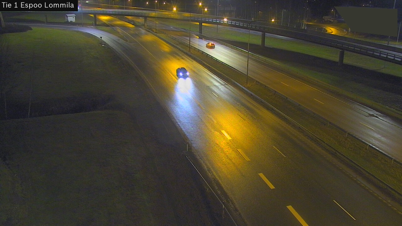 Weather Camera Image Väg 1 Esbo, Lommila, Espoo, Uusimaa