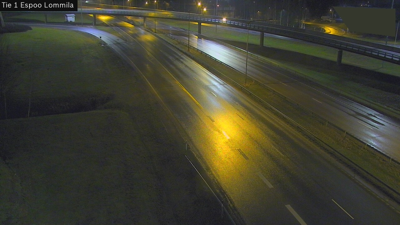 Weather Camera Image Väg 1 Esbo, Lommila, Espoo, Uusimaa