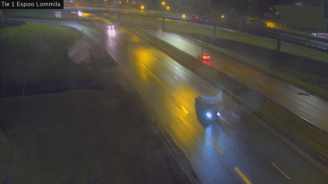 Weather Camera Image Väg 1 Esbo, Lommila, Espoo, Uusimaa