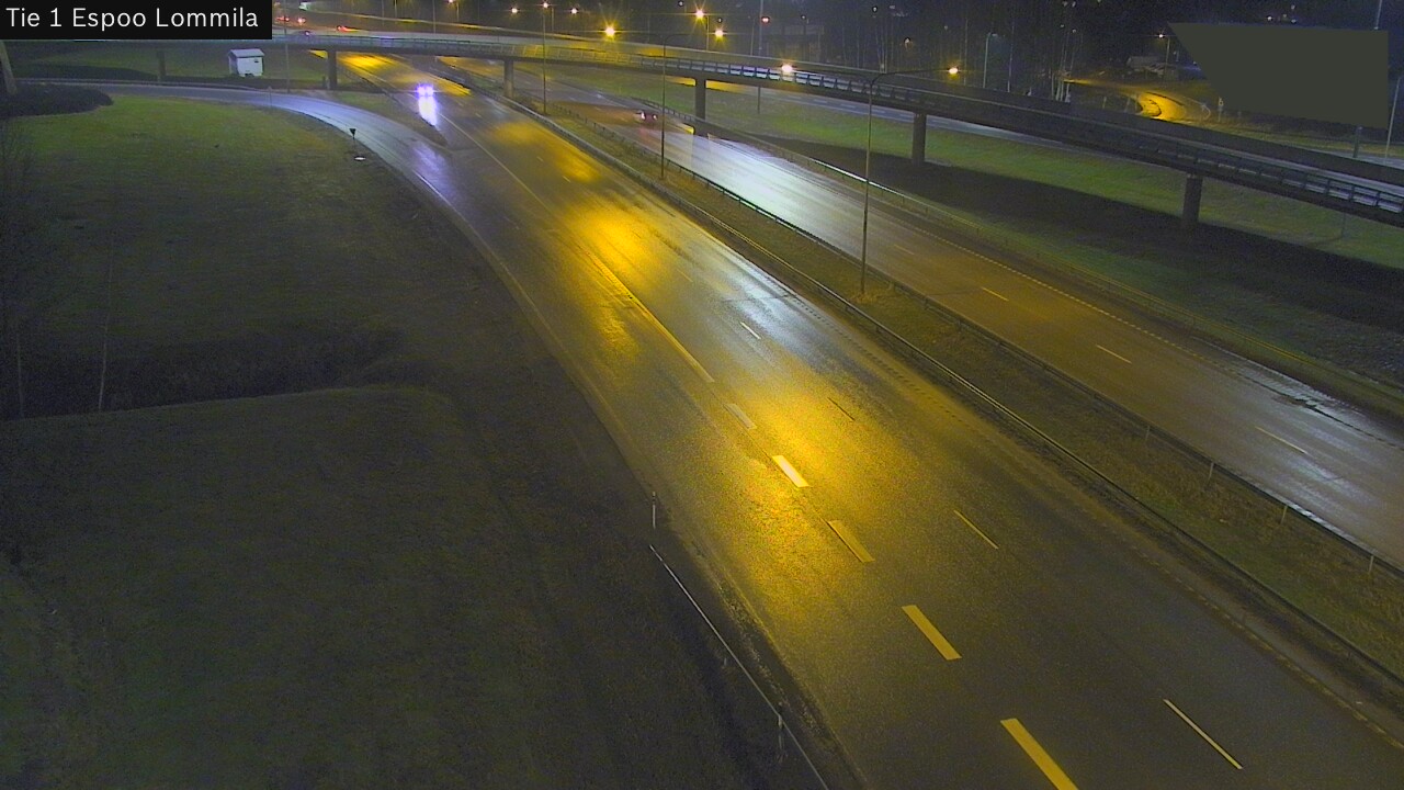 Weather Camera Image Väg 1 Esbo, Lommila, Espoo, Uusimaa