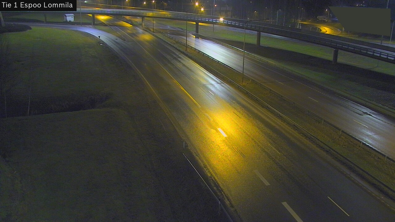 Weather Camera Image Väg 1 Esbo, Lommila, Espoo, Uusimaa