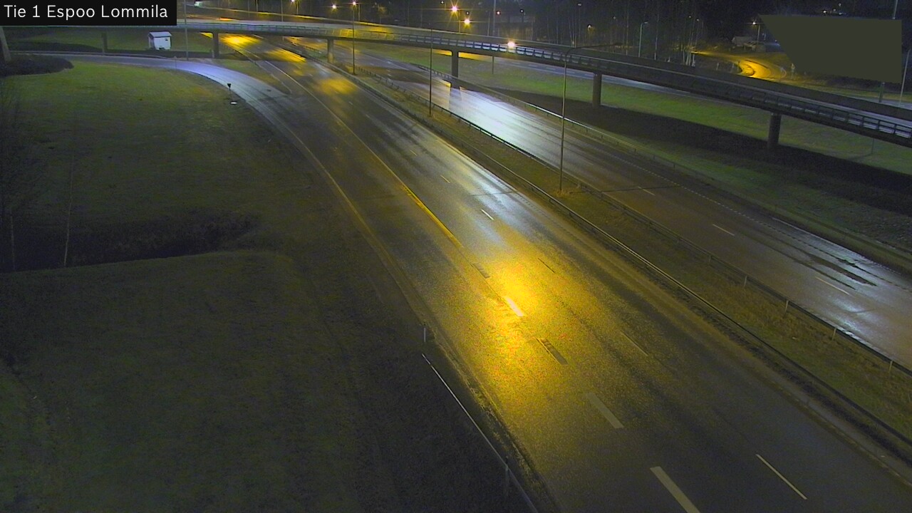 Weather Camera Image Väg 1 Esbo, Lommila, Espoo, Uusimaa