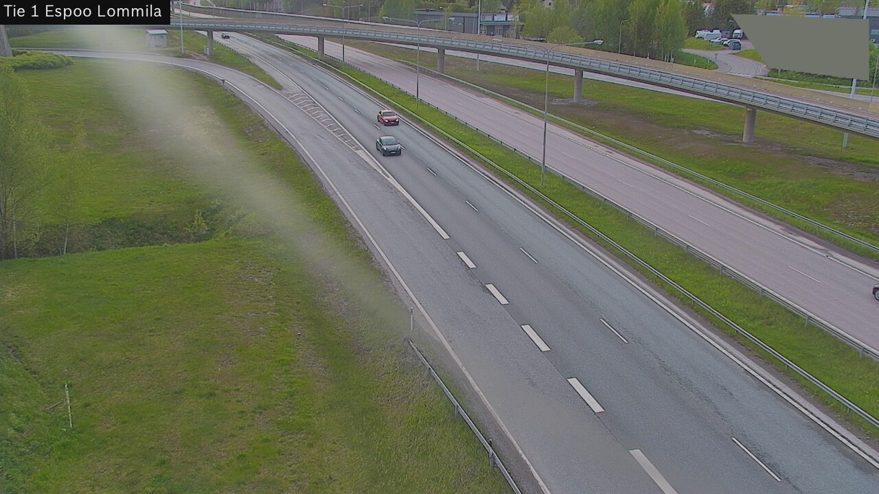 Weather Camera Image Väg 1 Esbo, Lommila, Espoo, Uusimaa