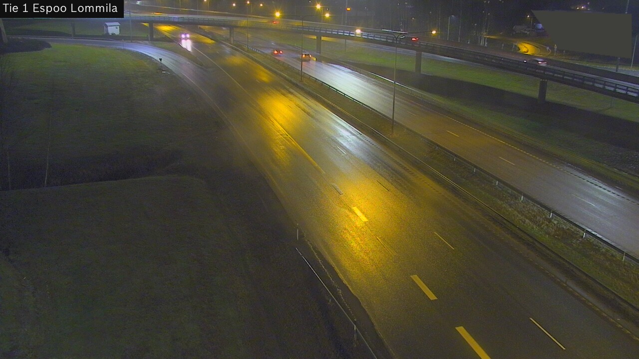 Weather Camera Image Väg 1 Esbo, Lommila, Espoo, Uusimaa